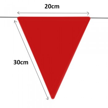 Flag Line / Triangle Flag 150ft (Durable Quality)